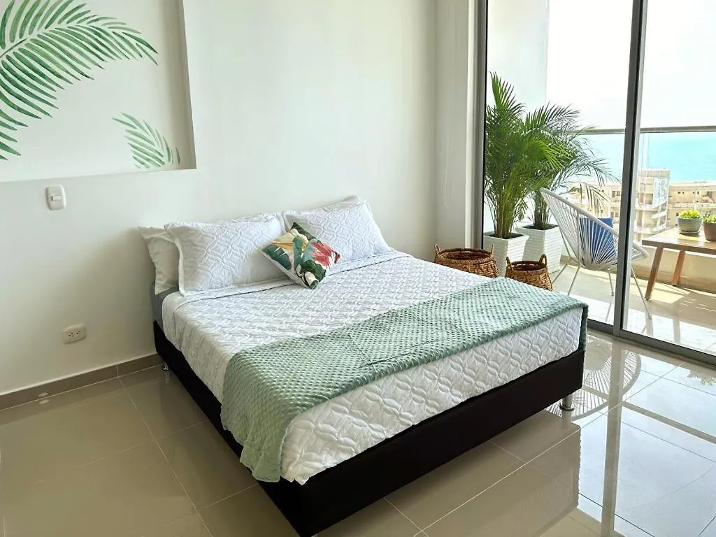 Espectacular Apartamento Piso Alto Con Excelente Vista Al Mar Y A La Ciudad Amurallada 0*, Cartagena