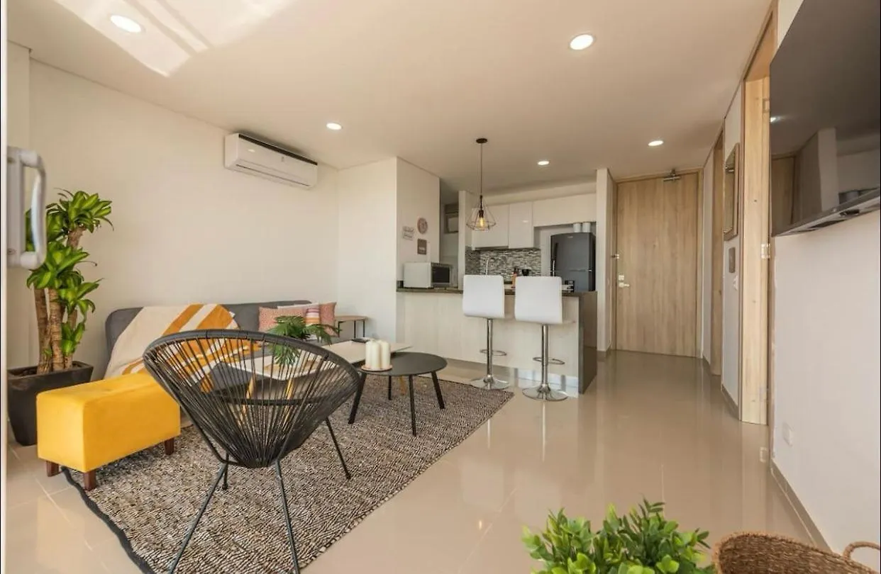 Espectacular Apartamento Piso Alto Con Excelente Vista Al Mar Y A La Ciudad Amurallada Cartagena