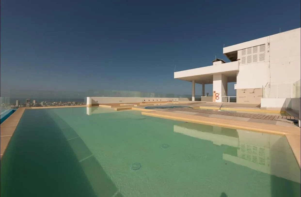 Espectacular Apartamento Piso Alto Con Excelente Vista Al Mar Y A La Ciudad Amurallada 0*, Cartagena