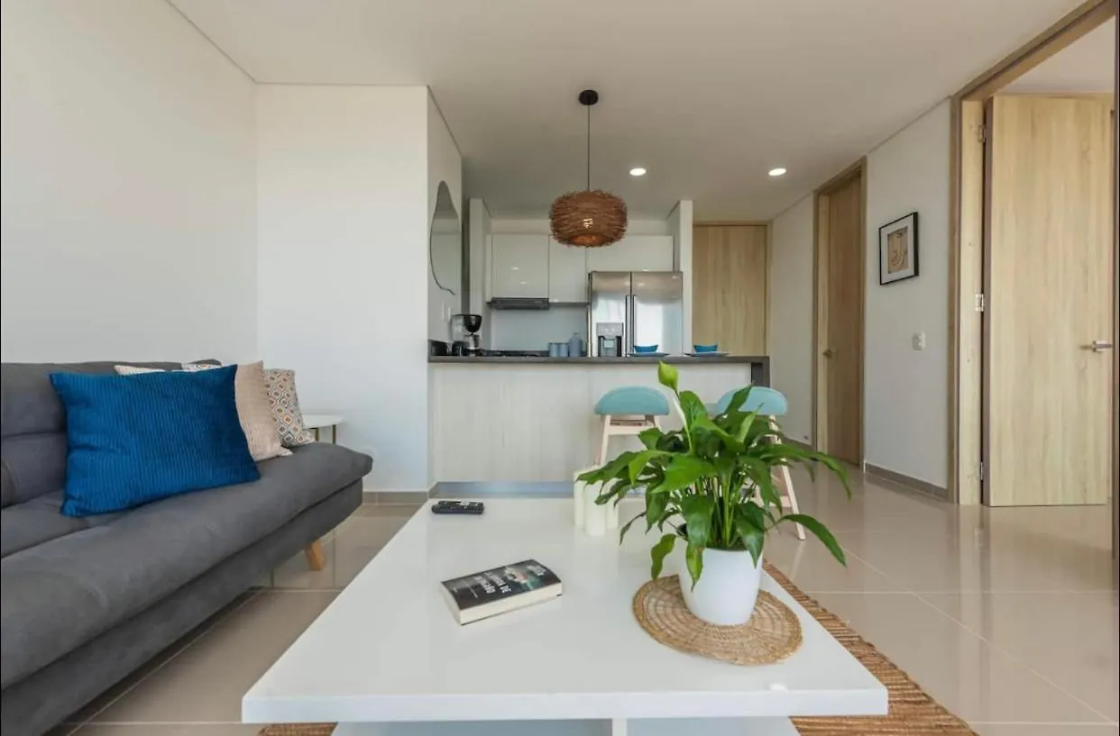 Espectacular Apartamento Piso Alto Con Excelente Vista Al Mar Y A La Ciudad Amurallada Colombia
