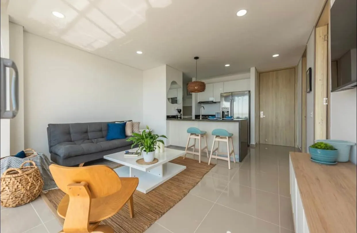 Espectacular Apartamento Piso Alto Con Excelente Vista Al Mar Y A La Ciudad Amurallada 0*, Cartagena